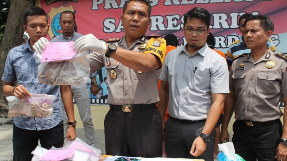 Kapolres Deli Serdang Pimpin Langsung Paparan Kasus Pembunuhan