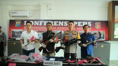 Satreskrim Polrestabes Medan Tangkap Pelaku Penganiayaan Jarisman Saragih