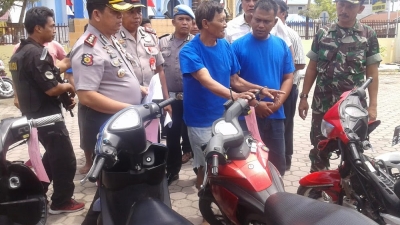 Kapolres Pelabuhan Belawan Paparan Sindikat Curanmor