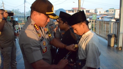 Polisi Amankan Belasan Penumpang di Stasiun Tigaraksa