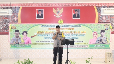 Kapolres Asahan : Tolak Kerusuhan, Damailah Indonesia  Forkopimda, Tokoh Agama dan Tokoh Masyarakat Kabupaten Asahan Deklarasi Tolak Kerusuhan