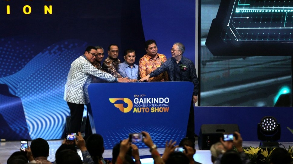 Wapres Jusuf Kalla Buka Pameran Otomotif GIIAS 2019
