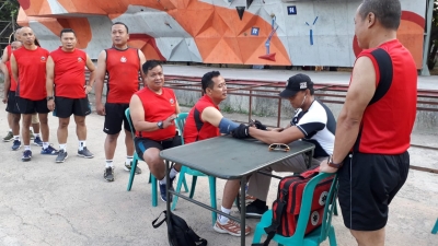 Pasiops Kodim Solo Tegaskan Prajurit Jangan Malas Berolahraga