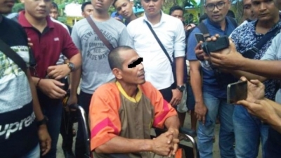 Rekonstruksi Pembakaran Ibu Tiri di Asahan