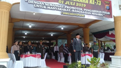 HUT Bhayangkara ke - 73 : Tingkat Kepercayaan Publik Terhadap Polri Meningkat