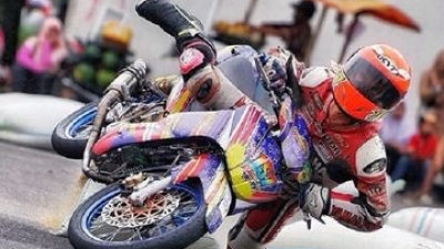 Pembalap Nasional Arif Murizal Sebelum Tutup Usia di MotorPrix Riau