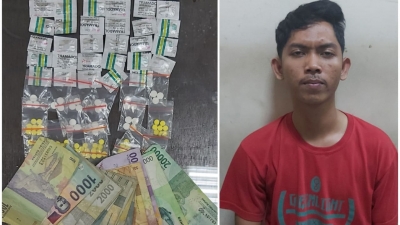 Gerebek Tiga Toko Kosmetik Di Cisoka, Polisi Amankan Ribuan Butir Eximer Dan Tramadol