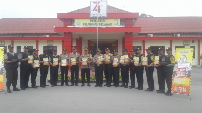 Polres Pelabuhan Belawan Launching Sentral Pelayanan Terpadu SPKT