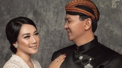 Foto Pernikahan Ahok dan Putri Nastiti Muncul, Terlihat Mesra dan Romantis