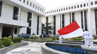 Kemensetneg Selenggarakan Upacara Peringatan Hari Sumpah Pemuda Ke-91