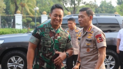 Bertemu di Mabes AD, KSAD-Kapolri Kenang Masa Tugas Usai Bom Bali