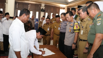 Cegah Judi Pilkades, Polresta Tangerang Bentuk Satgas