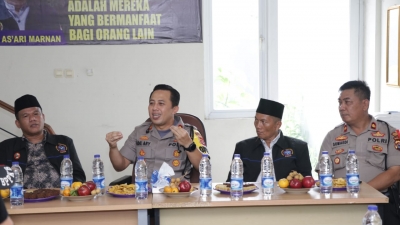 Jelang Hari Pencoblosan, Kapolresta Tangerang Ajak Ormas Ikut Jaga Pilkades