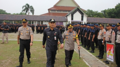 Sehari Jelang Pemungutan Suara Pilkades, Polisi Jaga Ketat Akses Desa