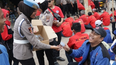 Demo Buruh, Polresta Tangerang Terapkan Skema Pengamanan Berpelayanan