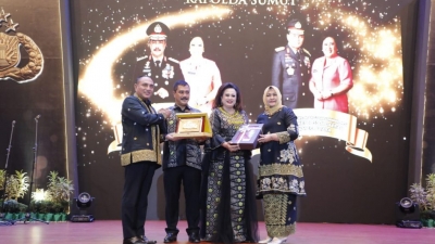 Dalam Pisah Sambut, Kapolda Dan Pangdam minta Jaga Keutuhan Sinergitas TNI- Polri Di Sumut