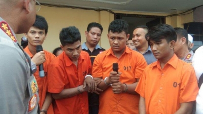 Polrestabes Medan Tembak Empat Pelaku Begal