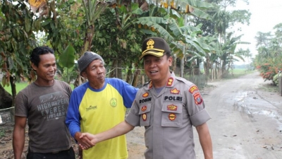Kapolres Sergai Tatap Muka Sama Warga Desa Sei Buluh Estate