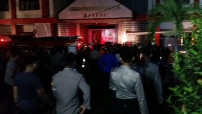 Lapas di Manado Terbakar Diduga karena Napi Ngamuk