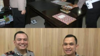 Kapolrestabes Medan Melaksanakan Sertijab Dua Pejabat Utama dan Dua Kapolsek