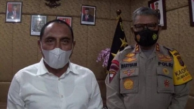 Gubsu dan Kapolda Sumut, Terus Lakukan Razia dan Menindak Pelanggar Prokes