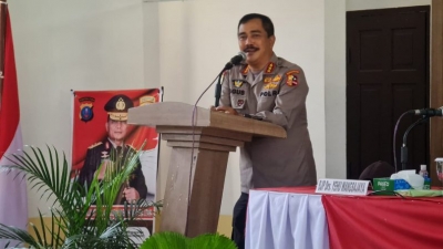 Kabaharkam Polri Rangkaian Kegiatan Supervisi Operasi Mantap Praja Toba 2020, di Polres Simalungun