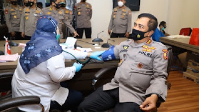 Ops Lilin 2020, Kabaharkam Polri Gelar Kegiatan Donor, untuk Mendukung Ketersediaan Darah PMI