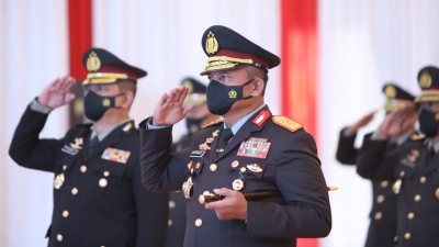Kapolda Sumut, Secara Virtual Ikuti Rangkaian Kegiatan Serah Terima Jabatan Kapolri