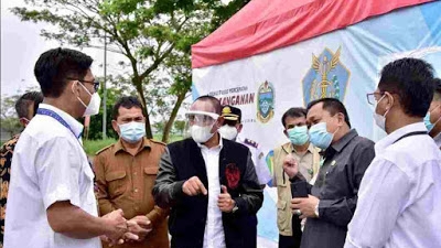 Apresiasi Gubsu, Keberadaan Pos Pemeriksaan Covid 19 di Bandara Kualanamu