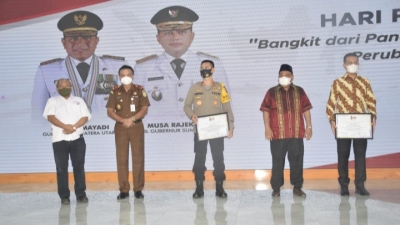 Kepolisian Sumatera Utara Dapat Penghargaan Mitra Terbaik Insan Pers