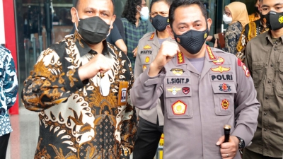 Kapolri dan KPK RI Sepakat Melakukan Penguatan SDM dan MoU di Institusi Penegakan Hukum ini