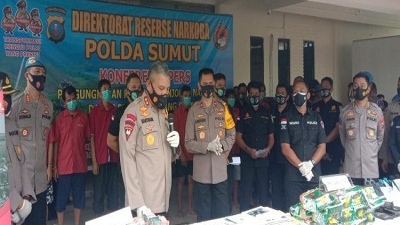 Ditresnarkoba Polda Sumur, Berhasil Menindak Jaringan Narkotika Antar Provinsi