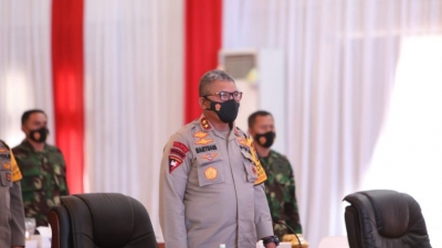 Rapim TNI-Polri 2021 Diikuti Kapolda Sumut dan Pangdam I/BB Secara Virtual