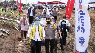 Kapolda Sumut Sama  Ketiga Menteri Kunker ke Daerah Humbahas