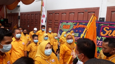 GUSTI ELINA BATUBARA AM.Keb. di Percaya Menjadi Ketua PAC HANURA MEDAN TEMBUNG TAHUN 2021-2026