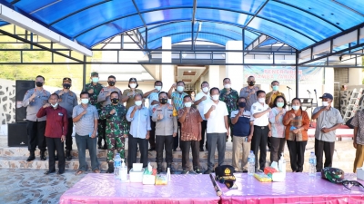 Kapolda Sumut Tinjau Penertiban Keramba Jaring Apung di Kawasan Danau Toba