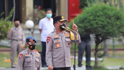 Kapolda Sumut Pimpin Apel Kesiapan Sarana Fungsi Piket 110 Presisi