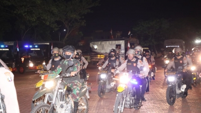 Polda Sumut dan TNI Pantau  Pelaksanaan Imbauan Pemerintah Larangan Takbiran Keliling, Berjalan Aman dan Kondusif