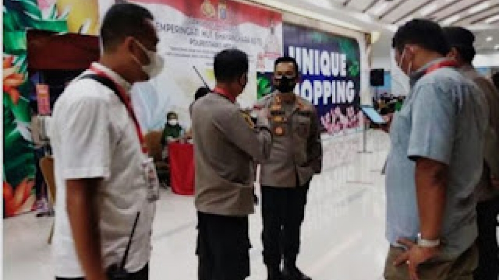 Polsek Medan Timur Menggelar Vaksin Tahap Kedua