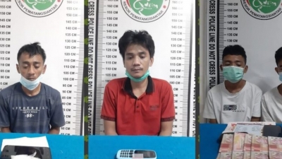Satres Narkoba Polres Pematang Siantar Tangkap Empat Pria Pemakai Sabu
