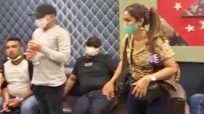 Kelima Anggota DPRD Labura Tengah Asyik Dugem, di Hotel Antariksa, Diringkus Satres Narkoba Polres  Asahan