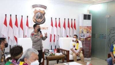 Kapolda Panca, Sangat Peduli Kepada Atlet Wushu Dengan Berikan Semangat di PON 2021, Akhirnya Meraih 5 Medali