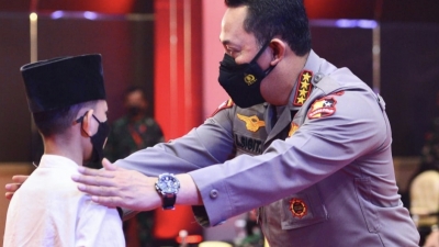 Kapolri Tekankan TNI-Polri Terus Bersinergi Wujudkan Target Vaksinasi Presiden Jokowi