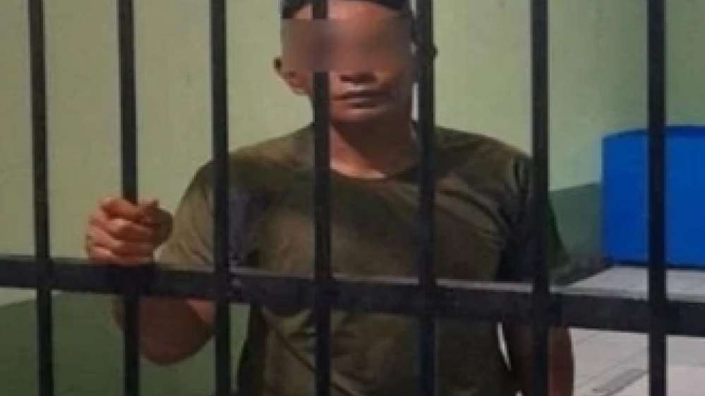 Kolonel Inf Priyanto di Sel Tahanan Pomdam Merdeka, Tampak Menyesal dan Fotonya Beredar Dipublik