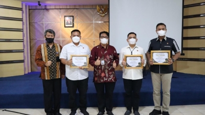 Ditreskrimsus Polda Sumut Menerima Penghargaan Dari Kanwil Direktorat