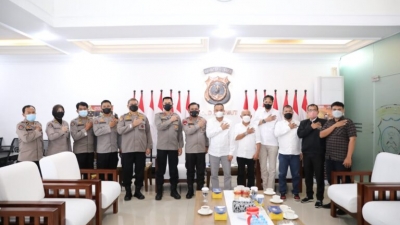 Kapolda Panca Menerima Kunjungan Silaturahmi Pengurus PWI Sumut, Periode 2021-2026