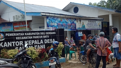 Kapolsek Pancur Batu Pelaksanaan vaksin Tahap 1 Di Percepatan 