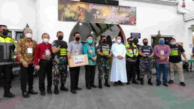 Kapolda Sumut : Pelaksanaan Malam Ibadah Natal Sangat Kondusif dan Patuhi Prokes