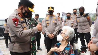 Kapolda Sumut : Seluruh Pihak Untuk Maksimalkan Akselerasi Percepatan   Vaksinasi Booster Khusus lansia