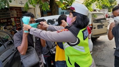 Ditlantas Polda Sumut Cegah Fatalitas Kecelakaan dan Perketat Prokes